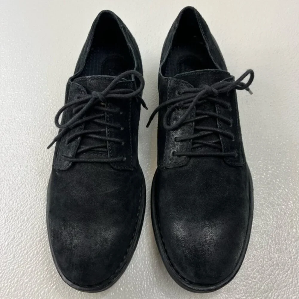 Born Suede Leather Casual Comfort Men’s Footwear Oxfords Shoes Size 10 M